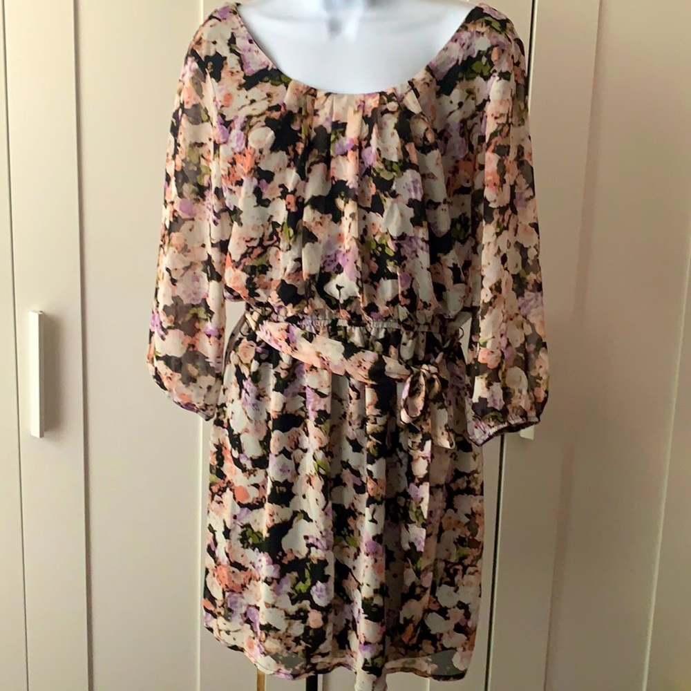 Lily rose floral dress